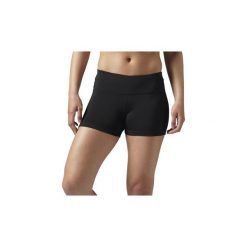 Szorty i Bermudy Reebok Sport Spodenki Workout Ready Hot. Czarne bermudy damskie Reebok Sport, s, bez wzorów, sportowe. Za 119,00 zł.