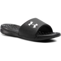Klapki UNDER ARMOUR - Ua M Playmaker Fix Sl 3000061-001 Blk. Czarne klapki męskie marki Under Armour, z tworzywa sztucznego. Za 119,95 zł.