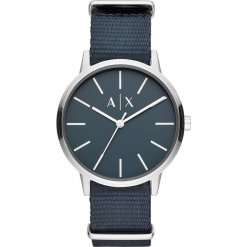 Zegarek ARMANI EXCHANGE - Cayde AX2712 Navy/Silver. Niebieskie zegarki męskie Armani Exchange. W wyprzedaży za 349,00 zł.