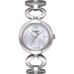 RABAT ZEGAREK TISSOT PINKY. Białe zegarki męskie marki TISSOT, ze stali. W wyprzedaży za 859,00 zł.