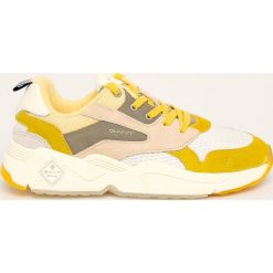 Gant - Buty Nicewill. Żółte buty sportowe damskie GANT, ze skóry. Za 529,90 zł.