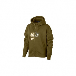 Bluzy Nike AJ0090 Sportswear Rally. Zielone bluzy damskie Nike, l. Za 316,60 zł.