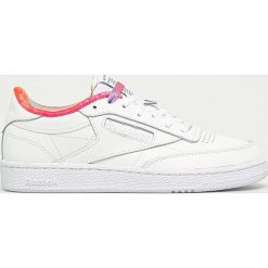 Reebok Classic - Buty Club C 85. Białe buty sportowe damskie Reebok Classic, bez wzorów, z gumy, sportowe, reebok classic. Za 329,90 zł.
