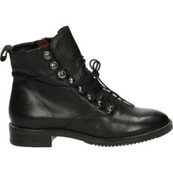 Botki - 108208 NERO. Brązowe botki damskie skórzane marki Venezia. Za 569,00 zł.