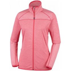 Columbia Bluza Damska Baker Valley Fz Fleece Red Coral/Cora M. Czerwone bluzy sportowe damskie Columbia, m, bez wzorów, z materiału, bez rękawów, bez kaptura. Za 305,00 zł.