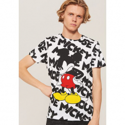T-shirt Mickey Mouse - Wielobarwn. Szare t-shirty męskie House, l, z motywem z bajki. Za 59,99 zł.