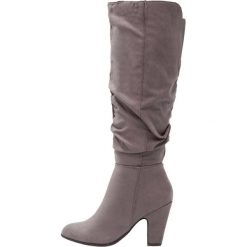 Buty zimowe damskie: Dorothy Perkins Wide Fit WIDE FIT WYNTER Kozaki na obcasie grey
