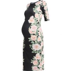 Sukienki: Bluebelle Maternity SUBLIMINAL PRINT DRESS Sukienka z dżerseju black
