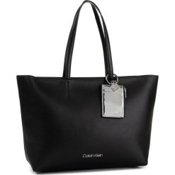 Torebka CALVIN KLEIN - Ck Must Psp20 Med Shopper K60K606014 BDS. Czarne torby damskie na zakupy Calvin Klein, bez wzorów, ze skóry ekologicznej, klasyczne, bez dodatków. Za 699,00 zł.
