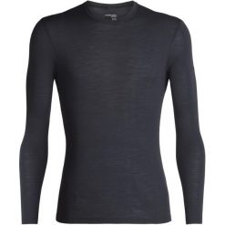 Icebreaker Koszulka Męska Z Długim Rękawem Mens 175 Everyday Ls Crewe Monsoon Xl. Czarne koszulki męskie termoaktywne marki Icebreaker, xl, bez wzorów, z wełny, sportowe, bez kołnierzyka, z długim rękawem, długie. W wyprzedaży za 175,00 zł.