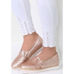 Trampki damskie slip on: Różowe Slip On Warm & Sunny