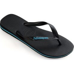 Havaianas - Japonki. Czarne kapcie męskie Havaianas, bez wzorów, z materiału. Za 89,90 zł.