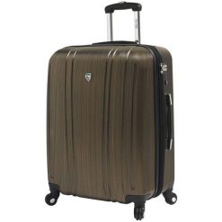 Mia Toro Walizka Podróżna m1093/3-L Złoty. Żółte walizki Mia Toro, bez wzorów, eleganckie. Za 469,00 zł.