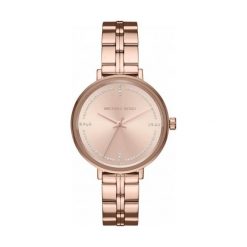 ZEGAREK MICHAEL KORS MK3793. Białe zegarki damskie marki Michael Kors, ze stali. Za 1150,00 zł.