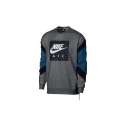 Bluzy Nike Sudadera para hombre Fleece Crew. Szare bluzy męskie Nike, xxl, bez wzorów, bez kołnierzyka, bez rękawów, bez kaptura. Za 264,80 zł.