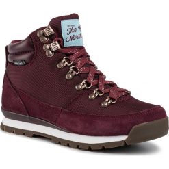 Trekkingi THE NORTH FACE - Back-To-Berkeley Redux NF00CLU7GU3 Deep Garnet Red/Stratosphere Blue. Czerwone trapery damskie The North Face, ze skóry, bez obcasa, bez zapięcia. W wyprzedaży za 329,00 zł.