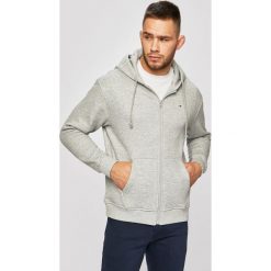 Tommy Jeans - Bluza. Niebieskie bluzy męskie Tommy Jeans, s, z nadrukiem, z elastanu, z kapturem, bez rękawów, z kapturem. W wyprzedaży za 339,90 zł.