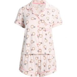 Piżamy damskie: Chelsea Peers BLING SHIRT Piżama rose
