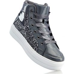 Sneakersy damskie: Wysokie sneakersy, z kolekcji Maite Kelly bonprix szary