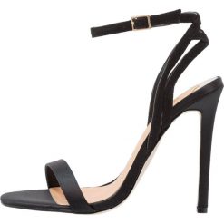 Rzymianki damskie: River Island Wide Fit Sandały na obcasie black