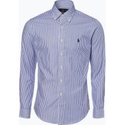 Polo Ralph Lauren - Koszula męska – Slim Fit, niebieski. Niebieskie koszulki polo męskie marki Polo Ralph Lauren, m, w paski. Za 499,95 zł.