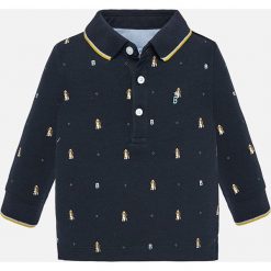 Mayoral - Longsleeve dziecięcy 74 - 98 cm. Białe t-shirty chłopięce Mayoral, bez wzorów, z elastanu, z krótkim rękawem. Za 87,90 zł.