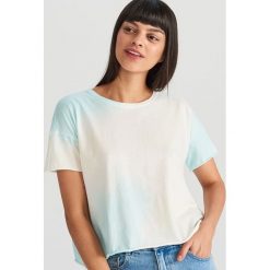 T-shirt z motywem tie-dye - Wielobarwn. Szare t-shirty damskie Reserved, s, bez wzorów, bez kołnierzyka. Za 49,99 zł.