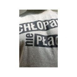 Chłopaki nie płaczą. Szare t-shirty chłopięce marki Kurdemol, bez wzorów, z dresówki, bez rękawów. Za 68,00 zł.
