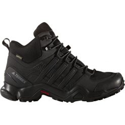 Buty trekkingowe męskie: BUTY TERREX SWIFT R MID CBLACK/CBLACK/DKGREY