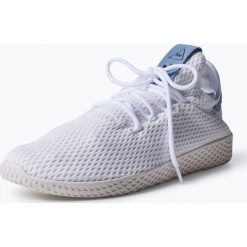Adidas Originals - Tenisówki męskie – Tennis Hu, czarny. Czarne trampki męskie adidas Originals, bez wzorów, z tkaniny, eleganckie, bez zapięcia. Za 299,95 zł.