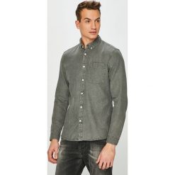 Review - Koszula. Szare koszule męskie marki Review, s, z bawełny, casualowe, button down, z długim rękawem. W wyprzedaży za 89,90 zł.