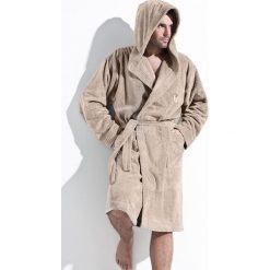Szlafroki męskie: Szlafrok męski Iwo cappuccino r. XL 182