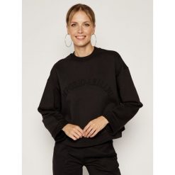 Bluza Emporio Armani 6G2M6F 2JQWZ 0999. Czarne bluzy damskie Emporio Armani, m, bez wzorów, z bawełny, bez rękawów, bez kaptura. W wyprzedaży za 409,00 zł.