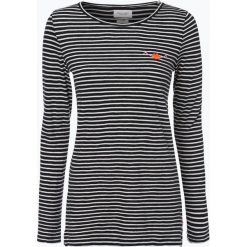 T-shirty damskie: Marc O’Polo Denim – Damska koszulka z długim rękawem, niebieski