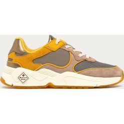 Gant - Buty Nicewill. Brązowe buty sportowe damskie GANT, bez wzorów, ze skóry, sportowe. Za 479,90 zł.