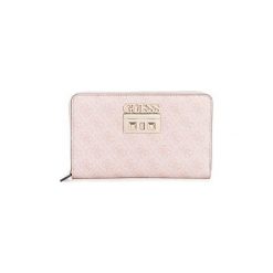 Guess Portfel Damski Logo Luxe Duży Futerał Na Passport Pink. Różowe portfele damskie marki Guess, z aplikacjami. Za 0,00 zł.