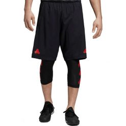 Adidas TAN Training Shants DP2700 spodenki męskie czarne S. Czarne spodenki i szorty męskie Adidas, s, bez wzorów, z elastanu, krótkie. W wyprzedaży za 199,99 zł.