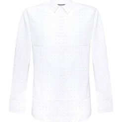 Koszula w kolorze granatowym ze wzorem. Niebieskie koszule męskie Pepe Jeans, Mexx, Pierre Cardin, m, bez wzorów, z klasycznym kołnierzykiem, bez rękawów. W wyprzedaży za 137,95 zł.