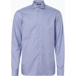 Van Laack - Koszula męska, niebieski. Niebieskie koszule męskie van Laack, m, bez wzorów, eleganckie, z włoskim kołnierzykiem, bez rękawów. Za 349,95 zł.