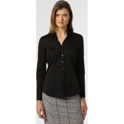 Apriori - Bluzka damska, czarny. Czarne bluzki damskie Apriori, bez wzorów, eleganckie, z klasycznym kołnierzykiem, bez rękawów. Za 89,95 zł.
