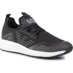 Sneakersy EA7 EMPORIO ARMANI - X8X030 XK053 00002 Black. Czarne sneakersy męskie EA7 Emporio Armani, bez zapięcia. W wyprzedaży za 469,00 zł.