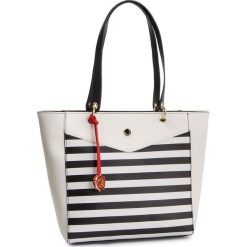 Torebka MONNARI - BAG2710-000 White With Black. Białe torebki klasyczne damskie Monnari, bez wzorów, ze skóry ekologicznej, klasyczne, bez dodatków. W wyprzedaży za 119,00 zł.