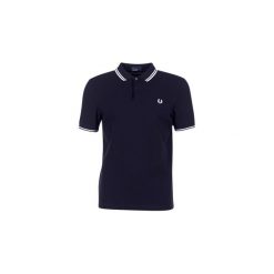 Koszulki polo z krótkim rękawem Fred Perry SLIM FIT TWIN TIPPED. Niebieskie koszulki męskie Fred Perry, s, bez wzorów, polo, z krótkim rękawem, krótkie. Za 369,00 zł.