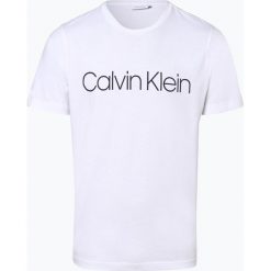 Calvin Klein - T-shirt męski, biały. Białe t-shirty męskie s, z nadrukiem. Za 179,95 zł.