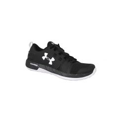 Buty Under Armour Commit TR 1285704-001. Czarne trampki męskie Under Armour, bez wzorów, bez zapięcia. Za 289,99 zł.