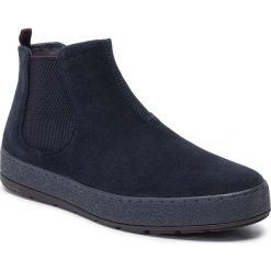 Sztyblety GEOX - U Ariam B U845QB 00022 C4002 Navy. Niebieskie sztyblety męskie Geox, ze skóry, bez zapięcia. W wyprzedaży za 309,00 zł.