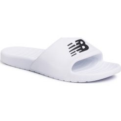 Klapki NEW BALANCE - SUF100TW Biały. Białe klapki męskie New Balance, bez wzorów, z tworzywa sztucznego. Za 89,00 zł.