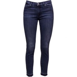 BOSS CASUAL ATLANTA Jeansy Slim Fit dark blue. Niebieskie rurki damskie BOSS Casual, bez wzorów, z elastanu. W wyprzedaży za 471,20 zł.