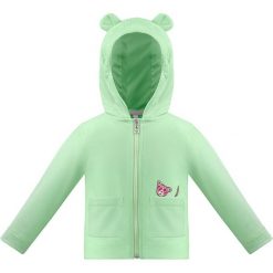 Bluza w kolorze zielonym. Zielone bluzy niemowlęce Poivre Blanc, z aplikacjami, z wełny, bez rękawów, bez kaptura. W wyprzedaży za 99,95 zł.