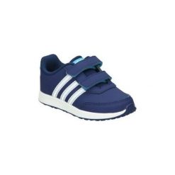 Buty Dziecko adidas F35702. Niebieskie trampki dziewczęce Adidas, bez wzorów, bez zapięcia. Za 134,50 zł.